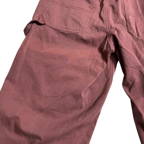 Urban Outfitter BDG Womens Size 2 Carpenter Pants Mid Rise Zip Fly Distressed - Picture 3 of 14